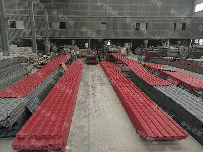 pvc樹脂瓦有出現氣孔/氣泡