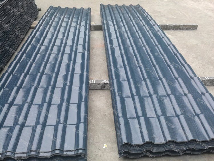 合成樹脂瓦廠家坤寶建材新增6條全自動生產線