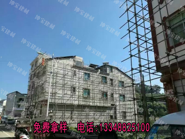 貴州某鎮街道風貌改造項目牽手坤寶樹脂瓦