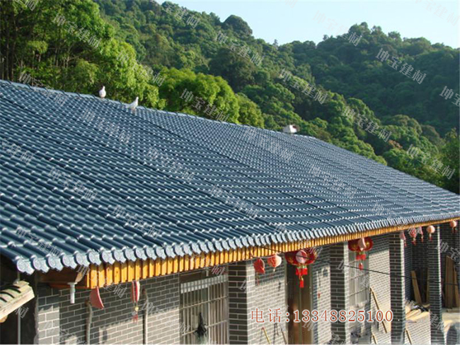瓦房屋面“安全大使”ASA合成樹脂瓦