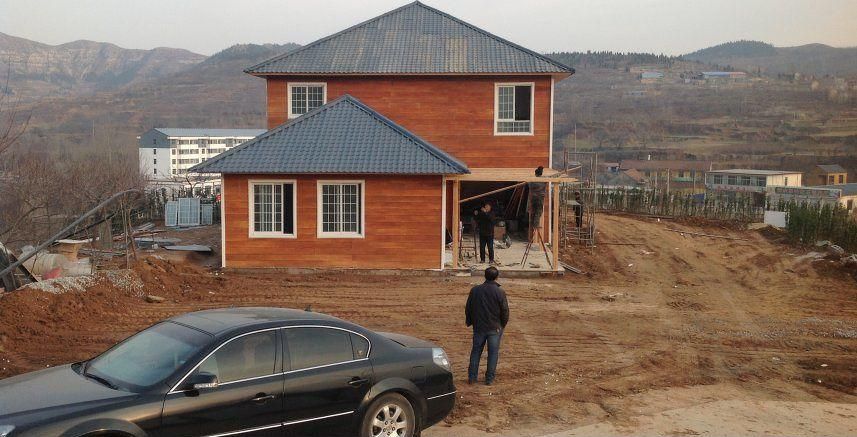 秸稈瓦在鋼結(jié)構(gòu)別墅中的應(yīng)用案例以及問題