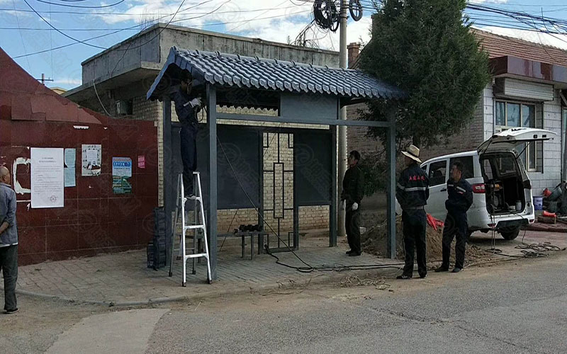 洛陽合成樹脂瓦公交車站臺 洛陽合成樹脂瓦公交車站臺