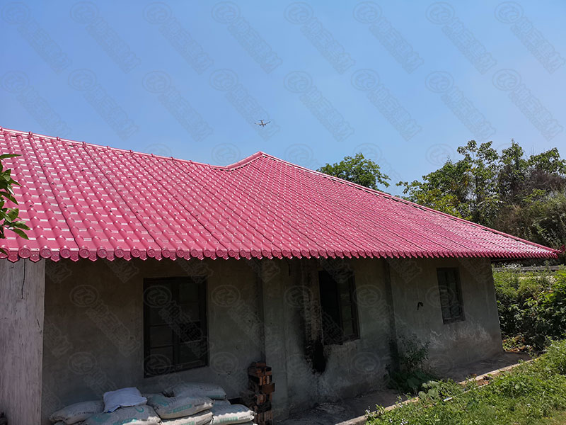 農家樂合成樹脂瓦效果圖 農家樂合成樹脂瓦效果圖