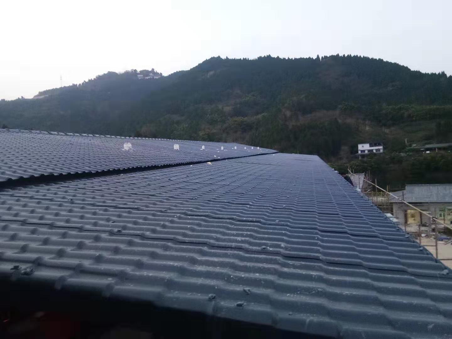 龍泉張先生農(nóng)村屋面案例效果 龍泉張先生農(nóng)村屋面案例效果