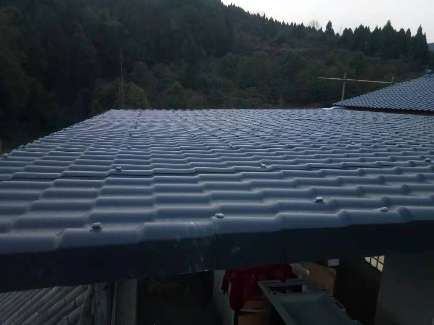 龍泉張先生農(nóng)村屋面案例效果 龍泉張先生農(nóng)村屋面案例效果