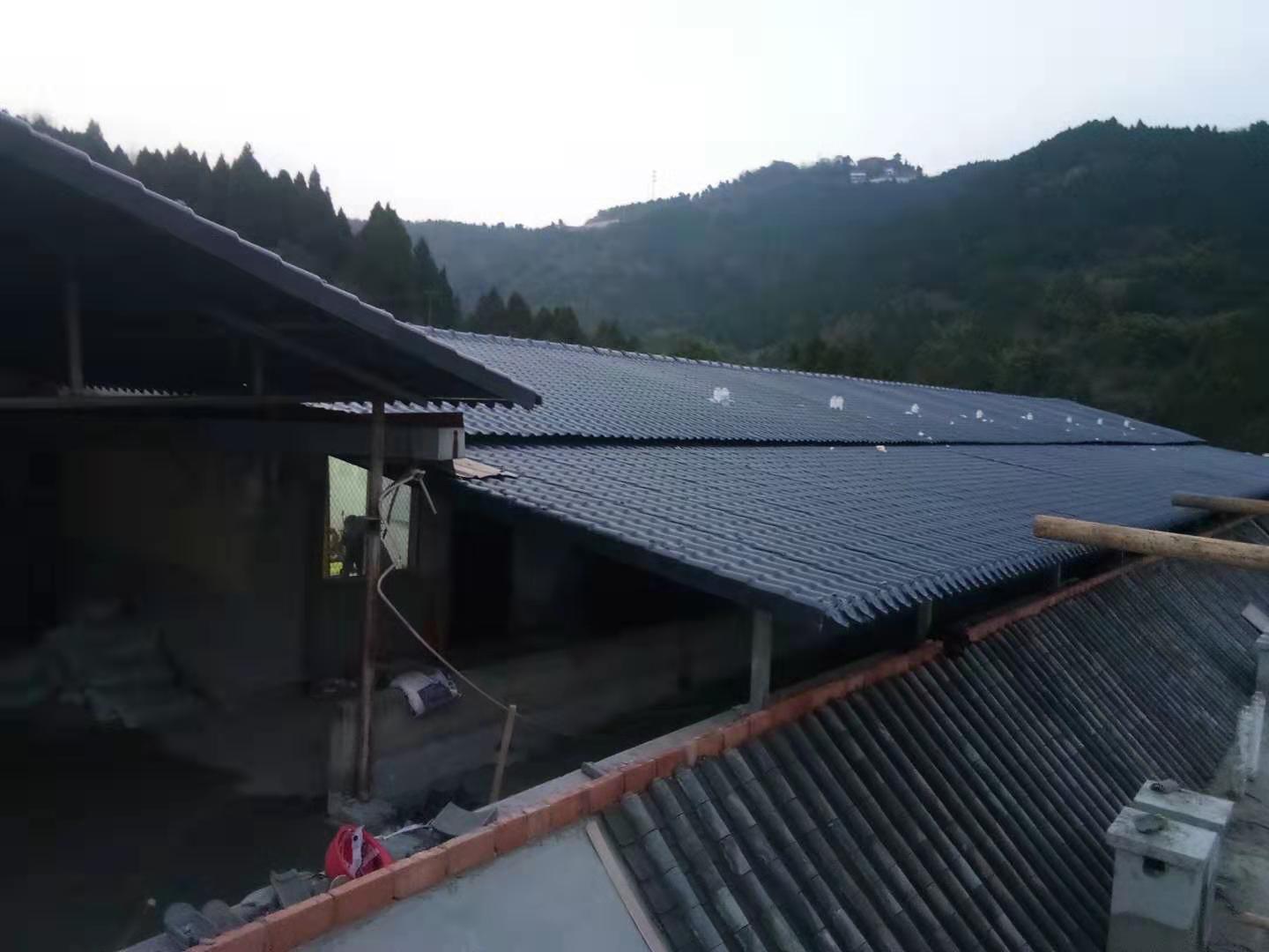 龍泉張先生農(nóng)村屋面案例效果 龍泉張先生農(nóng)村屋面案例效果