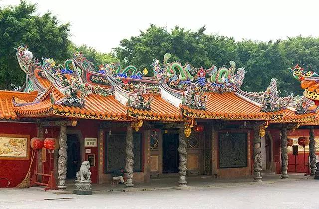 潮州嵌瓷,屋頂生花